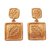 Earrings Inès De La fressange Golden Metal  ref.101631