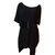 Acne Dresses Black Polyester  ref.101717