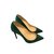 Christian Louboutin Pigalle follies Green Suede  ref.101784