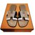 Hermès sandales Oran Chèvre Multicolore Beige  ref.101808