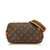 Louis Vuitton Monogram Marly Bandouliere Brown Leather Cloth  ref.101896