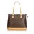 Céline Macadam Tote Bag Brown Leather Plastic  ref.101922