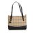 Burberry Plaid Canvas Tote Bag Brown Multiple colors Beige Leather Cloth Cloth  ref.101942