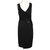 La Perla Cocktail dress embroidered with sequins and pearls Black Polyester Elastane  ref.101984