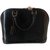 Louis Vuitton ALMA cuir verni Negro Charol  ref.101996