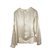 Chanel silk blouse Eggshell  ref.102032
