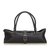 Fendi Leather Selleria Shoulder Bag Black  ref.102090