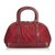 Prada Nylon-Handtasche Rot Bordeaux Leder Tuch  ref.102099
