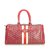 Goyardine Croisiere 35 Red Multiple colors Leather Cloth Cloth  ref.102101