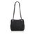 Prada Nylon Chain Tote Bag Black Leather Cloth  ref.102145
