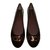Louis Vuitton Sapatilhas de ballet Bordeaux Couro envernizado  ref.102183