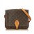 Louis Vuitton Monograma Cartouchiere MM Marrom Couro Lona  ref.102252