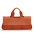 Hermès Valparaiso Long PM Orange Leather Cloth  ref.102253