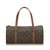 Louis Vuitton Monogram Papillon 30 Brown Leather Cloth  ref.102268