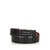 Hermès Constance Belt Black Silvery Leather Metal  ref.102286