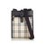 Burberry Plaid Canvas Crossbody Bag Brown Multiple colors Beige Leather Cloth Cloth  ref.102313