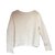 Acne Studios Sweater Weiß Baumwolle  ref.102360