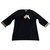 Nuova t-shirt con tunica Burberry Nero Cotone  ref.102501