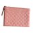 Louis Vuitton Pochette quotidienne rose Cuir  ref.102503