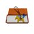 Hermès Hermes rodeo charmm PM Yellow Leather  ref.102604