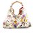 Gucci Floral Canvas große Horsebit Hobo Bag Mehrfarben Leinwand  ref.102624