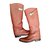 Hermès HERMES - Jumping Cavalières Boots Red Dark red Leather  ref.102654