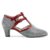 Gucci Heels Silvery Leather  ref.102774