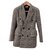 Balenciaga Houndstooth jacket FR36 Black White Wool  ref.102860