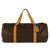 Raro Louis Vuitton Bolsa De Viaje "Suave" 65cm en cuero suave y lienzo monograma en buen estado! Castaño  ref.102885