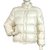 Moncler down jacket Cream Polyester  ref.102981