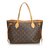 Louis Vuitton Monogram Neverfull PM Brown Leather Cloth  ref.103057