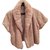 Yves Salomon fur vest coat Cream Rabbit  ref.103099