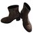 Balenciaga Ankle Boots Brown Leather  ref.103150