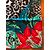 Hermès Hermes Square 90 Silk Jaguar Quetzal Multicolore - vista 5