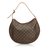 Louis Vuitton Monogram Croissant GM Brown Leather Cloth  ref.103313