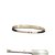 Bracelet love cartier fin 17 Or blanc Blanc  ref.103450