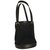 Louis Vuitton Micro Mini Bucket Black Leather Satin  ref.103643