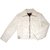 Coach Biker jackets White Leather  ref.103674