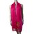 Sciarpa Kenzo in seta e cashmere Fucsia Fuschia - vista 2