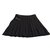 Falda Burberry Negra 100billetera de lana% falda escocesa Negro  ref.103729