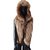 Yves Salomon Coats, Outerwear Beige Fur  ref.103748