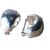 Chanel earring Silvery Silver  ref.103943