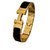 Hermès Armbänder Schwarz Vergoldet  ref.103988