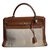Hermès Kelly II Barenia Etoile Canvas Linen 32 Brown Leather  ref.104333