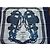 Hermès Gala Brides ricamate a mano - Leila MENCHARI 2015 Blu Blu navy - vista 2