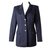 Escada Navy wool and cashmere blazer Navy blue  ref.104401