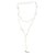 Hermès Hermes Farandole 160cm long necklace Silvery Silver  ref.104741