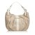 Céline Macadam Jacquard Hobo Bag Brown White Beige Cream Leather Cloth  ref.104811