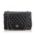 Timeless Chanel Bolso clásico de solapa de piel de cordero Maxi Negro Cuero  ref.104832
