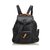 Gucci Bamboo Leather Drawstring Backpack Black  ref.104855